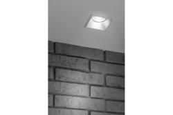 Decor Plafondarmatuur SALTO inbouw IP20 vierkante witte behuizing. 1208963799