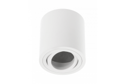 Ceiling luminaire AVEIRO BIS, max. 250V, 50/60Hz, 80x90mm, IP20, max 20W, round, white