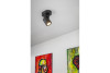 Ceiling light fixture BLINK, AC220-240V, 50/60 Hz, GU10, max. 20W, IP20, single, black