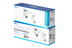 Decor Plafondarmatuur BLINK II max. 250V 50/60 Hz GU10 max. 20W*2 IP20 Dual White 1208963847