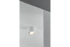 ISUMI ceiling lamp with adjustable angle, aluminium, 130x100, IP20, ES111, GU10, round, white