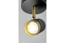 Decor Plafondarmatuur ORIO aluminium 11.6x5.6x11.5 IP20 1*Gu10 max. 50W rond zwart. 1208963969