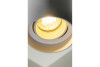 Ceiling light fixture RESTO, PC, φ80x125mm, IP20, max 20W, round, white
