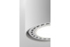 Ceiling fixture SAKURA,alum.,120x85,IP20,ES111,GU10,round,white