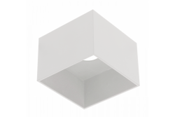 Ceiling fixture SAKURA,alum.,120x120x85,IP20,ES111,GU10,square,white