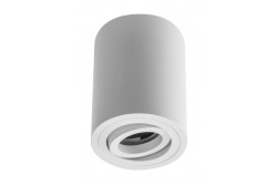 Lamp surface mounted SENSA, aluminium, 85x115, IP20, max 50W, round, white housing