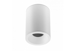SENSA AQUA ceiling lamp, alum, 85x115, IP54, max 50W, circular, white