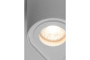 Ceiling light fitting SENSO DUO , alum,83x165x110, IP20, MAX 50W round white