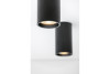 Lamp surface mounted SENSA MINI, aluminium , 64x115, IP20, max 50W, round, black housing