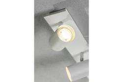 Decor Plafondarmatuur VENETO IP20 max. 20W 3 x GU10 rond wit. 1208964039