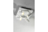Ceiling luminaire VENETO, IP20, max. 20W, 4 x GU10, round/square, white
