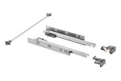 Undermount drawer slide P2O PRO L = 400, 3D adjustment, opening synchronization, 18 mm plate 1208964375