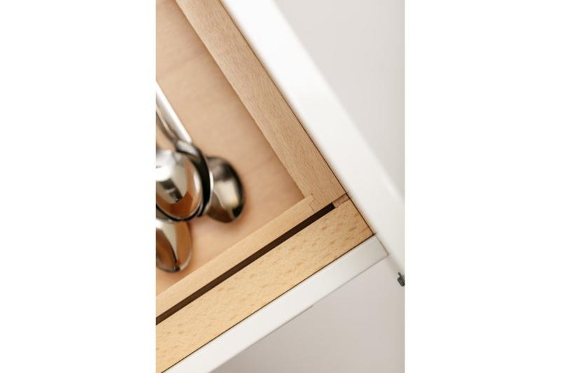 Decor Cutle Bestekbakken Verstelbaar Inzetstuk voor 400-600mm Kasten Kleur Beuken 1208966289