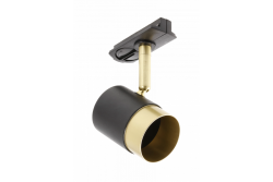 Decor Armatuur voor 1-fase busbar ORIO GU10 max.20W AC220-240V 50/60Hz IP20 rond zwart. 1208966659