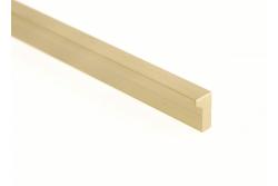 Furniture handle GTV PILLAR, C=160 mm, L=190 mm, Al, light brushed gold 1208966994