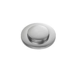 Quadri rvs dubbele spoelbak afvoerset en overloop met push to open knop rvs 1208967591