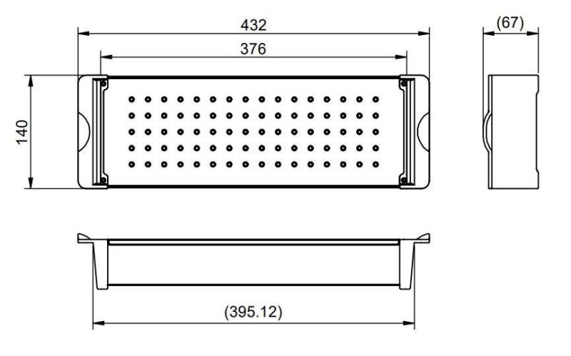Pure.Sink Prestige inzetbak voor spoelbak RVS PPGCL40-02