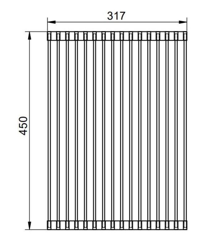 Pure.Sink Prestige rolmat spoelbak Goud PPGRM40-60