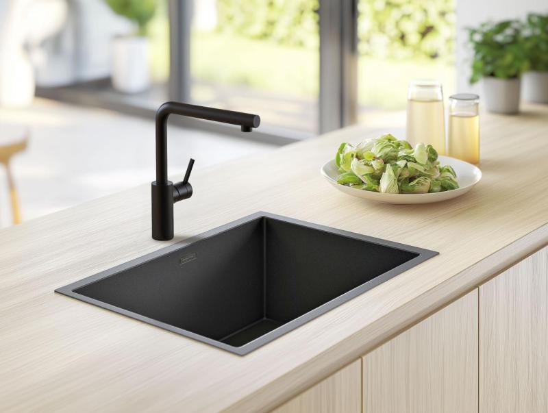 Pure.Sink Elite Steel Spark keukenkraan Mat zwart PS8040-10