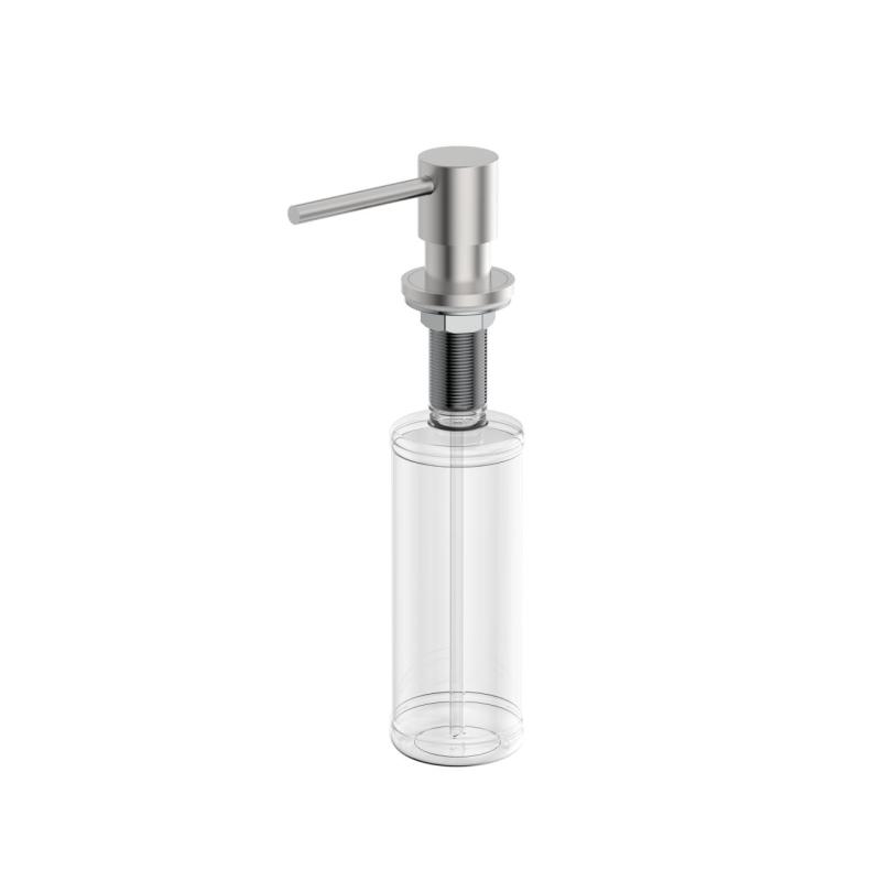Pure.Sink Elite Steel Shine  inbouw Zeepdispenser RVS van boven navulbaar PS9010-02