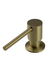Pure.Sink Elite Steel Shine inbouw Zeepdispenser PVD geborsteld goud van boven navulbaar PS9010-60