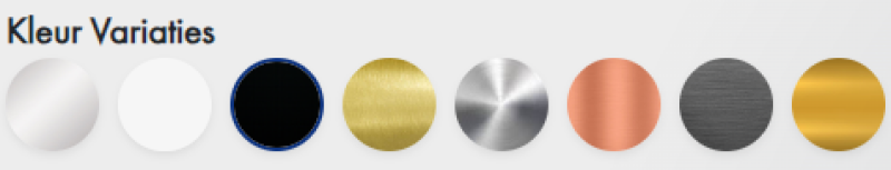 Waterevolution Flow twee-weg douchemengkraan met handdouche PVD Light Gold T130NWGE