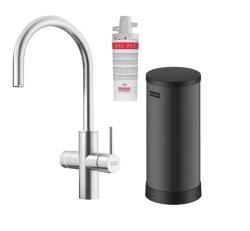 Franke Maris water hub 7L boiler 3-1 met Touch electronische kokend water kraan RVS 160.0715.718