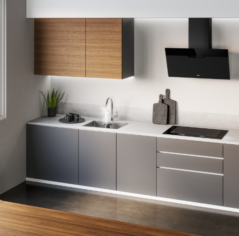 Franke Maris water hub 7l boiler 3-1 met Touch electronische kokend water kraan chroom met waterhub mengset 1208967852