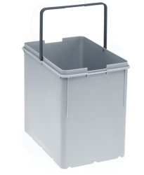 Franke Rechthoekige Kunststof Emmer - 14 Liter voor Cube 40  Afvalsorteersysteem 133.0023.966