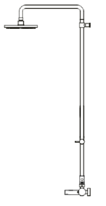 Waterevolution Flow thermostatische drie-weg douchemengkraan met hoofddouche en ronde handdouche chroom T131TNR01