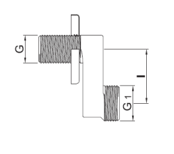 PB S-koppeling chroom Verstelbaar 100mm Excentriek G 1/2” G1 3/4” 1208969852