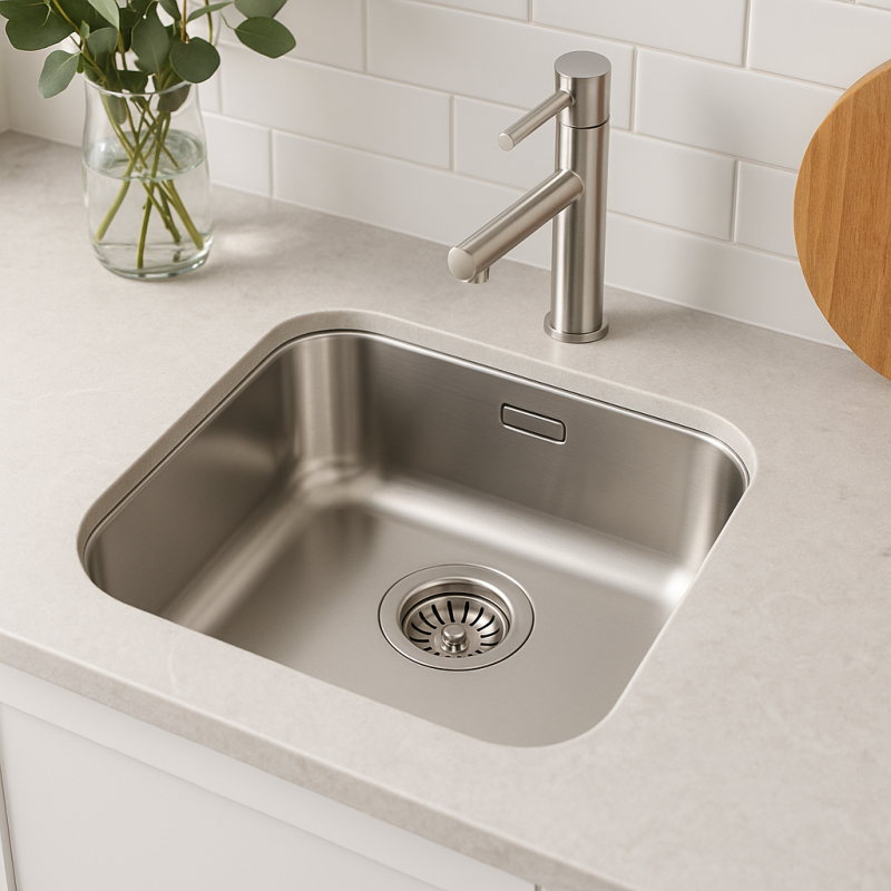 Banka IB3440 RVS Spoelbak 34 x 40 cm Onderbouw 1208970046