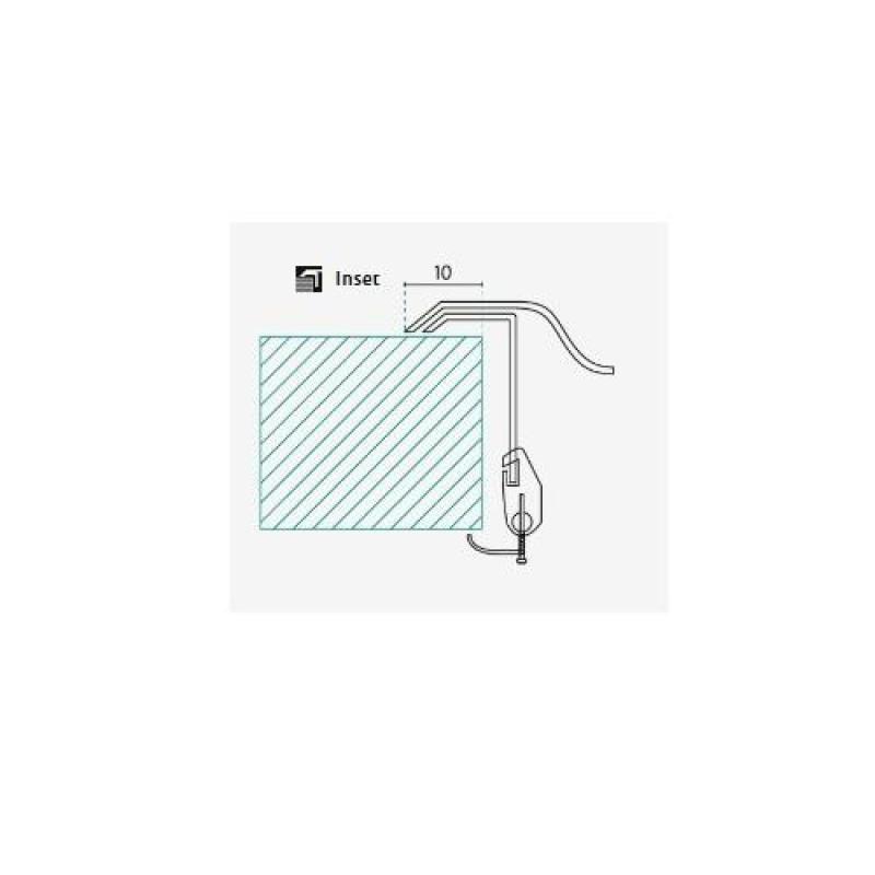 Banka Boston RVS Spoelbak 457 x 400 mm Opbouw 1208970069