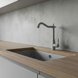 Graniteland Verve Keukenmengkraan Grijs met draaibare uitloop 1208970703