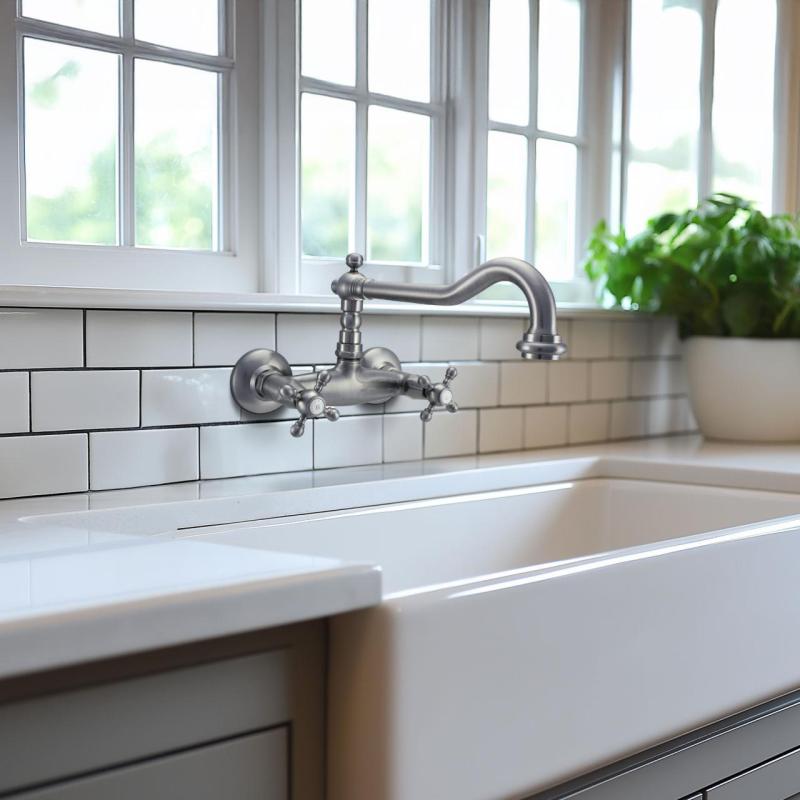 Ausmann Ceramic Mira Keramische Witte Spoelbak - Onderbouw en Tussenbouw 590 x 458 mm met RVS plug 1208970733