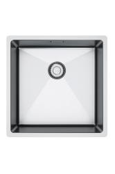 Franke Bolero Plus New R10 B2X 210-40-40 RVS Spoelbak Vlakinbouw onderbouw en opbouw 40x40 cm 127.0728.976