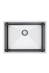 Franke Bolero Plus New R10 B2X 210-50-37 RVS Spoelbak Vlakinbouw, onderbouw en opbouw 50x37 cm 127.0730.521