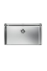 Foster Phantom Slimline RVS Spoelbak 71x40cm Onderbouw voor keramische aanrechtbladen 1208971121