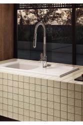 Ausmann Ceramic Crest Keramische Witte Spoelbak met Afdruipgedeelte 850 x 500 mm  1208971130