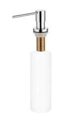 Ausmann Lirio Inbouw Zeepdispenser Chroom van boven navulbaar 1208971203