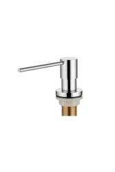 Ausmann Lirio Inbouw Zeepdispenser Chroom van boven navulbaar 1208971203
