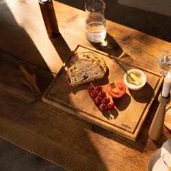 Woodsea Woodstone Oak L -  Eiken Houten Snijplank 50x35cm 1208971446