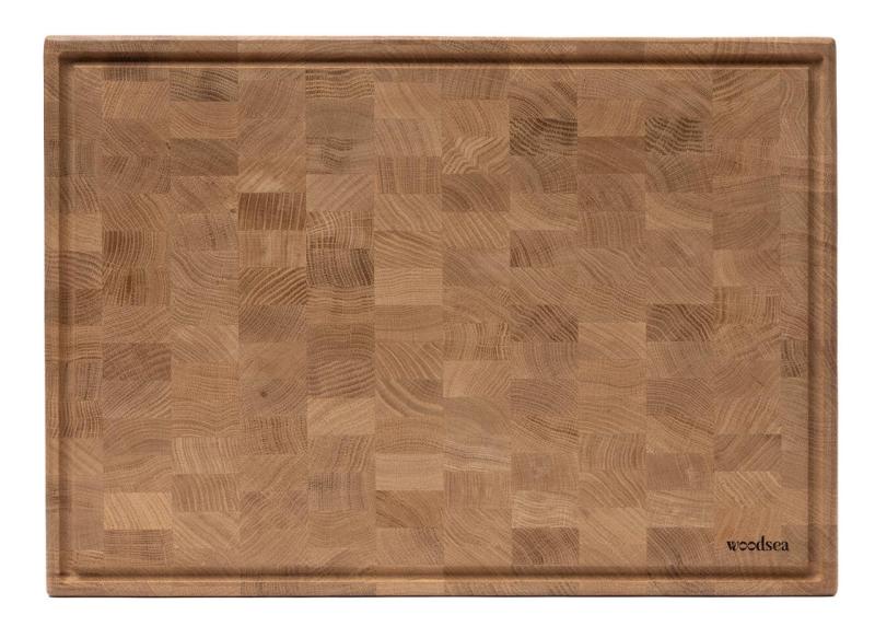 Woodsea Woodstone Oak L -  Eiken Houten Snijplank 50x35cm 1208971446