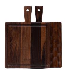 Woodsea Dunes Walnut S - Walnoothouten Dunes Snijplank 27x20 cm 1208971547