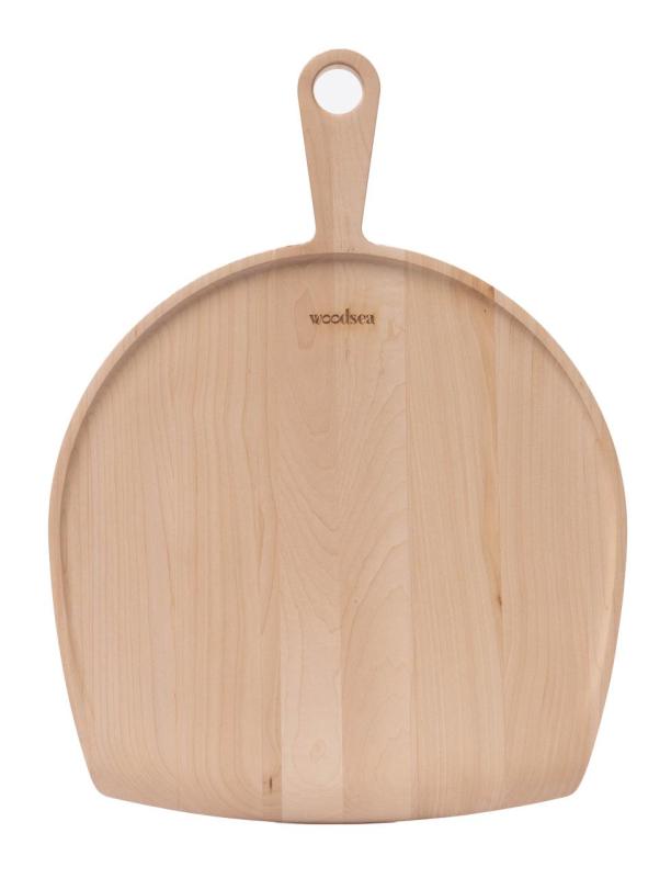 Woodsea Pine Natural - Esdoornhouten Pizzaplank 47x35 cm 1208971581