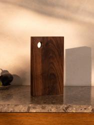 Woodsea Block Walnut M - Walnoothouten hakblok 33x22 cm 1208971606