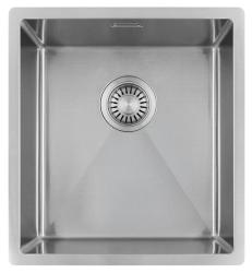 Pure.Sink Luxion RVS spoelbak 36x40 cm onderbouw, vlakinbouw en opbouw  PLX3640-02