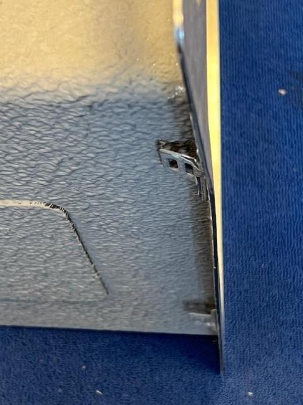 HOEK licht gebogen Ausmann Turt RVS spoelbak met afdruipgedeelte rechts 780x500mm opbouw en vlakbouw 1208971798