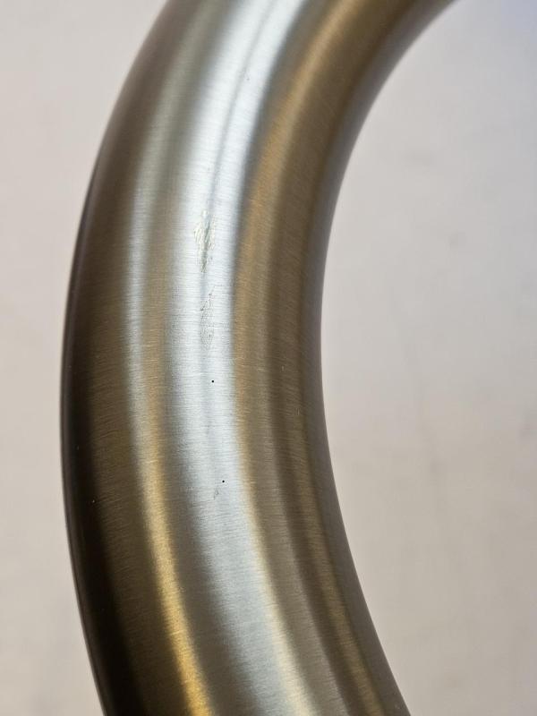 Licht bekrast Pure.Sink Elite Steel Stream-S keukenkraan PVD geborsteld goud met uittrekbare uitloop 1208971857