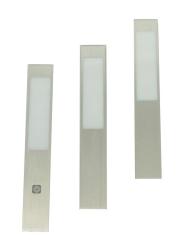 Indux Nex keuken opbouw LED Set 3x3 W met Geïntegreerde Touch-Dim Schakelaar Aluminium 1208972335